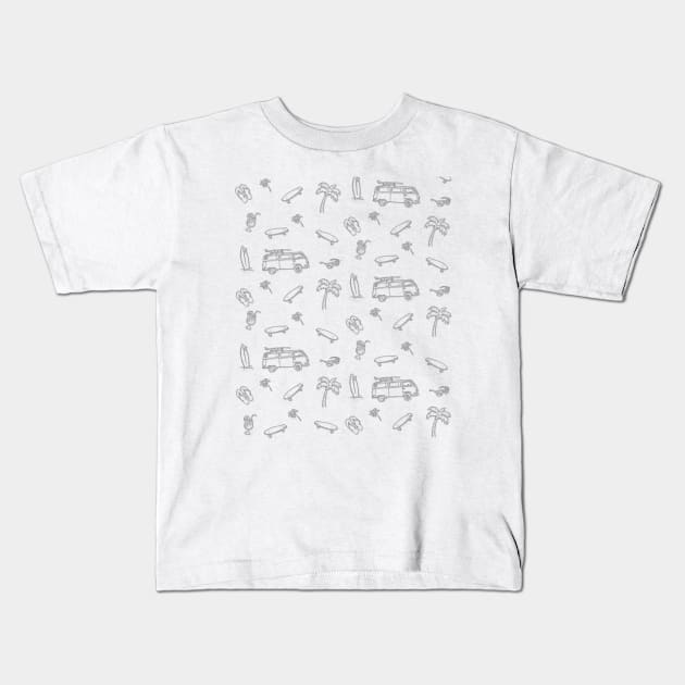 VACATION TRIP Kids T-Shirt by Trio Store